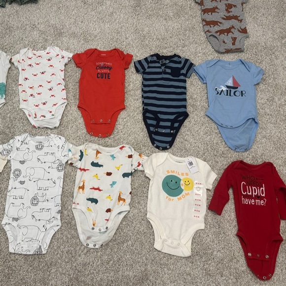 🔴Sale!!!🔴 pick any 4 items on the picture for $12 - All size 0-3 months - Picture 3 of 3